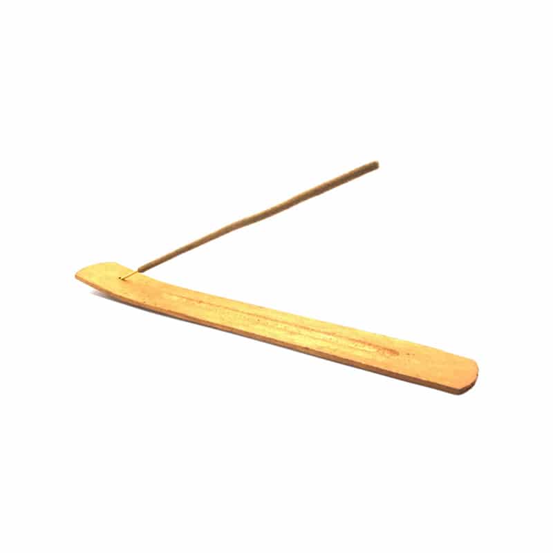Support en bois pour bâtonnets d'encens extra-long